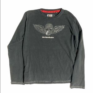 crystal skull shirt